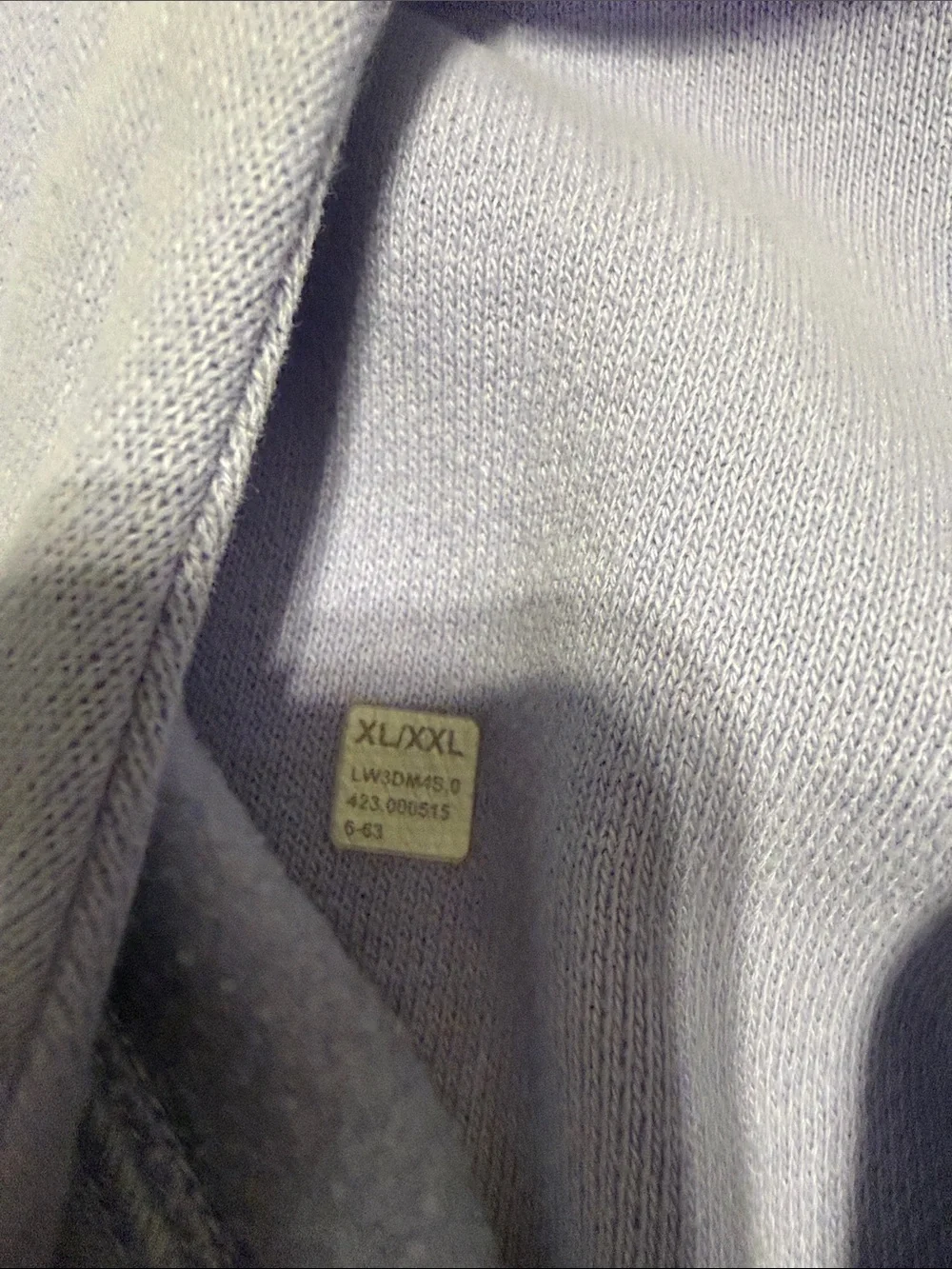 Half-Zip Lavender Lululemon Scuba